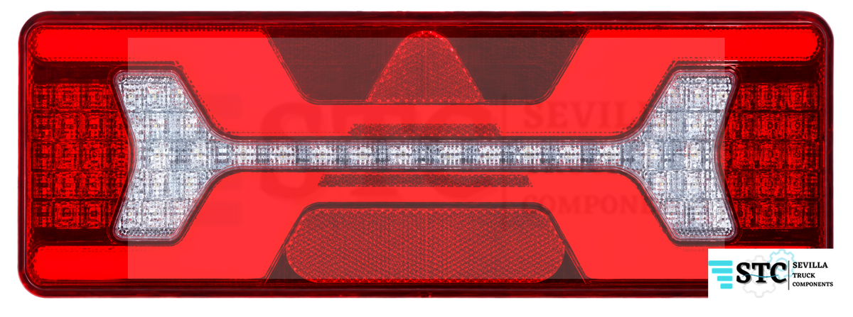 PILOTO TRASERO C/TRIANGULO LED IZQ FYM